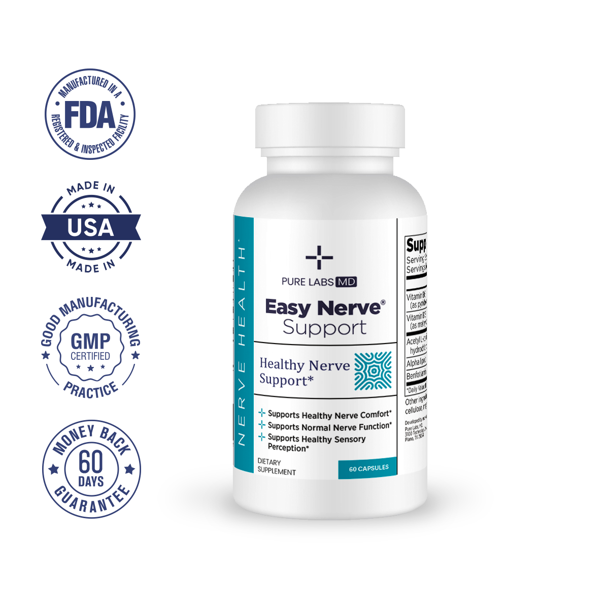 1 Bottle of Easy Nerve Support