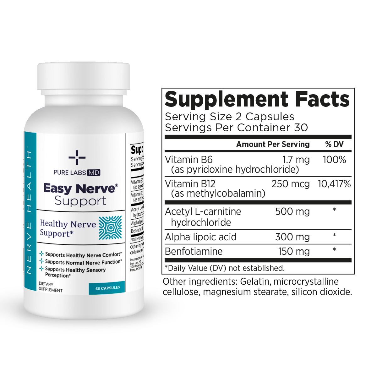 1 Bottle of Easy Nerve Support